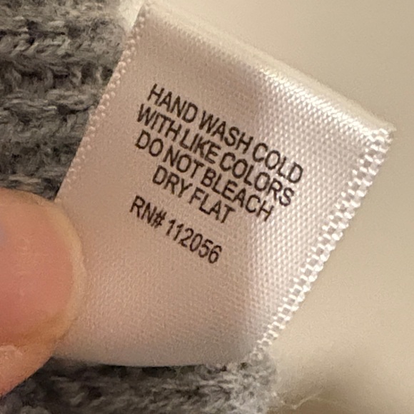 Zenana Outfitters Charcoal V-Neck Sweater - Picture 10 of 10